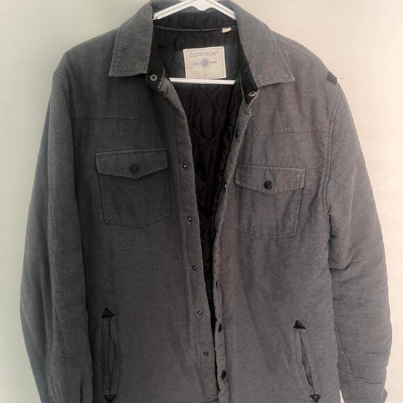 Astronomy Lightweight Gray Jacket - Picture 1 of 7